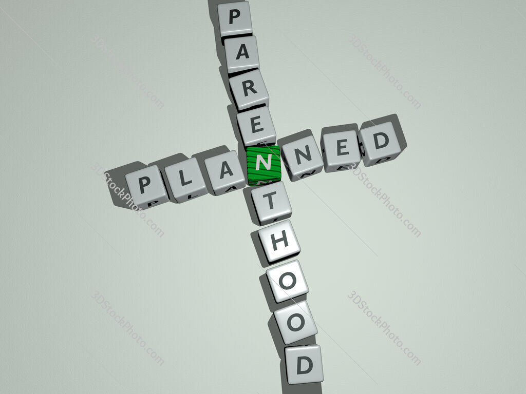Planned Parenthood crossword by cubic dice letters