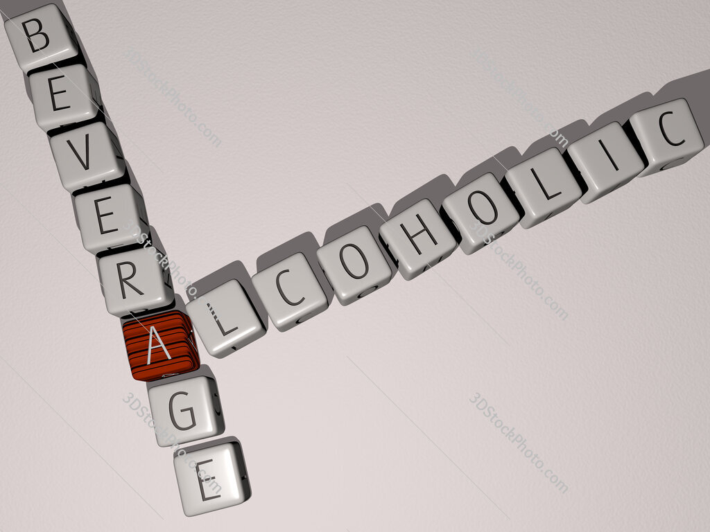 alcoholic beverage crossword by cubic dice letters