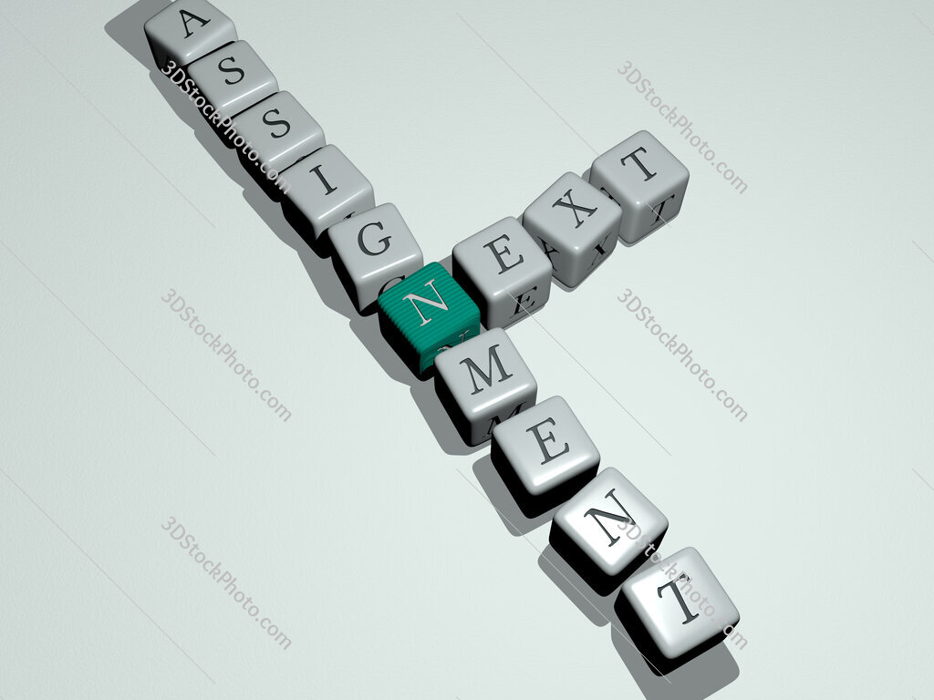 next assignment crossword by cubic dice letters