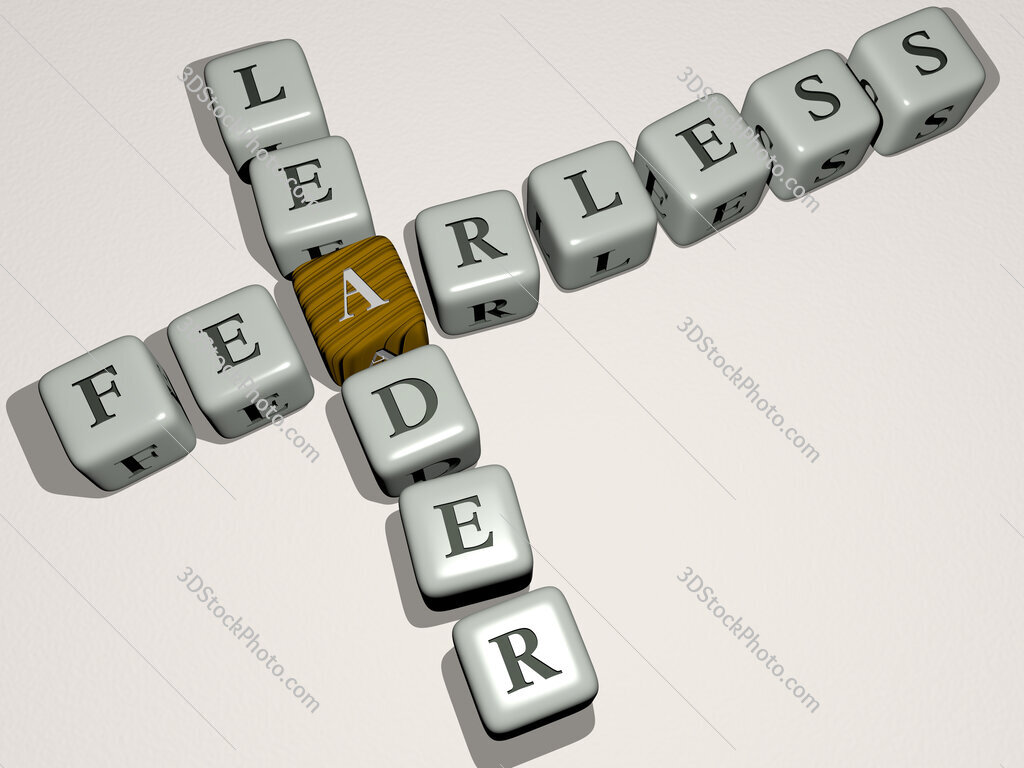 fearless leader crossword by cubic dice letters