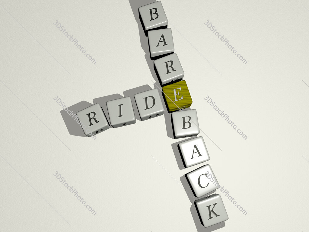 ride bareback crossword by cubic dice letters