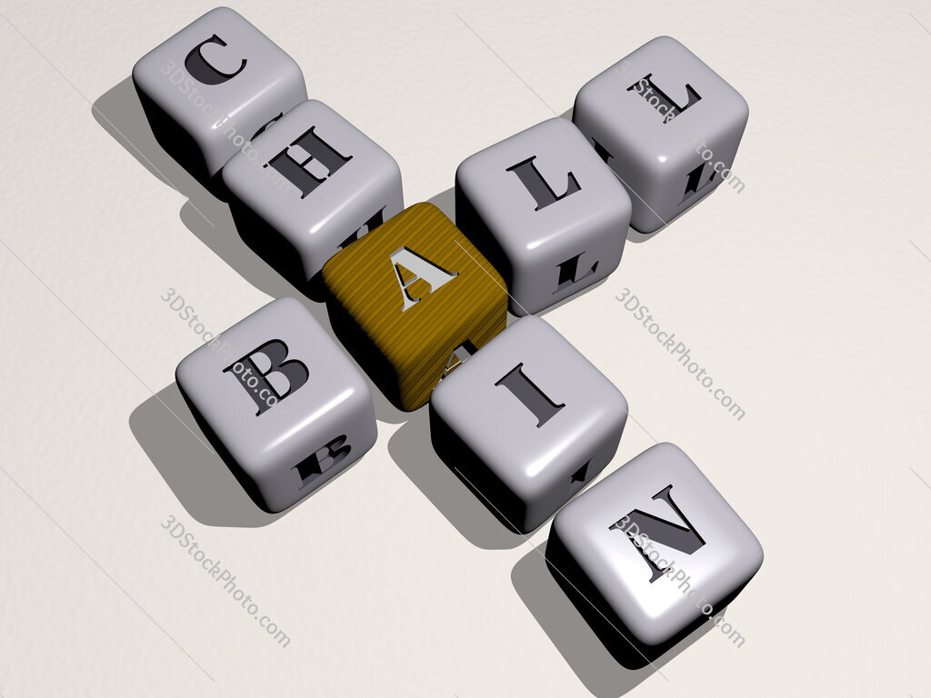 ball chain crossword by cubic dice letters