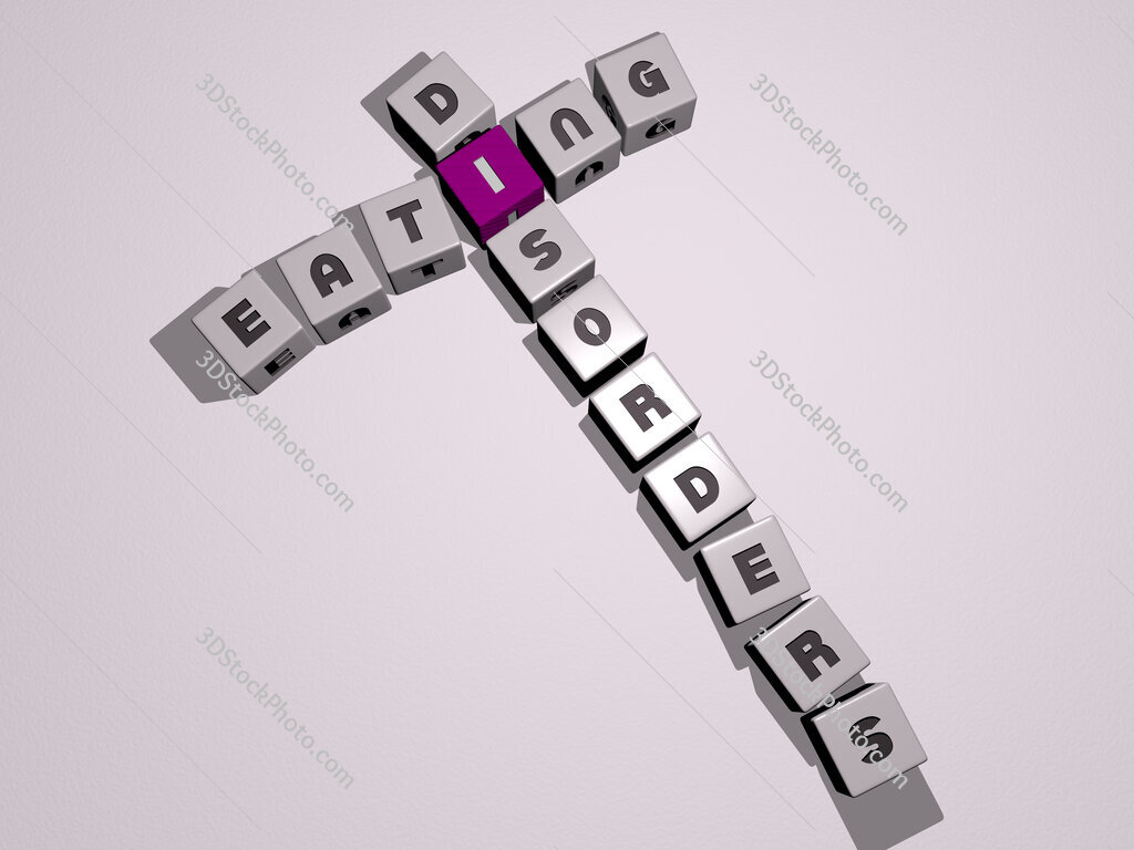 eating disorders crossword by cubic dice letters