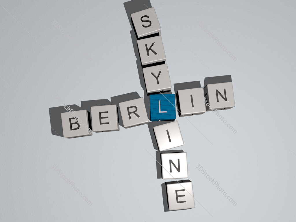 berlin skyline crossword by cubic dice letters