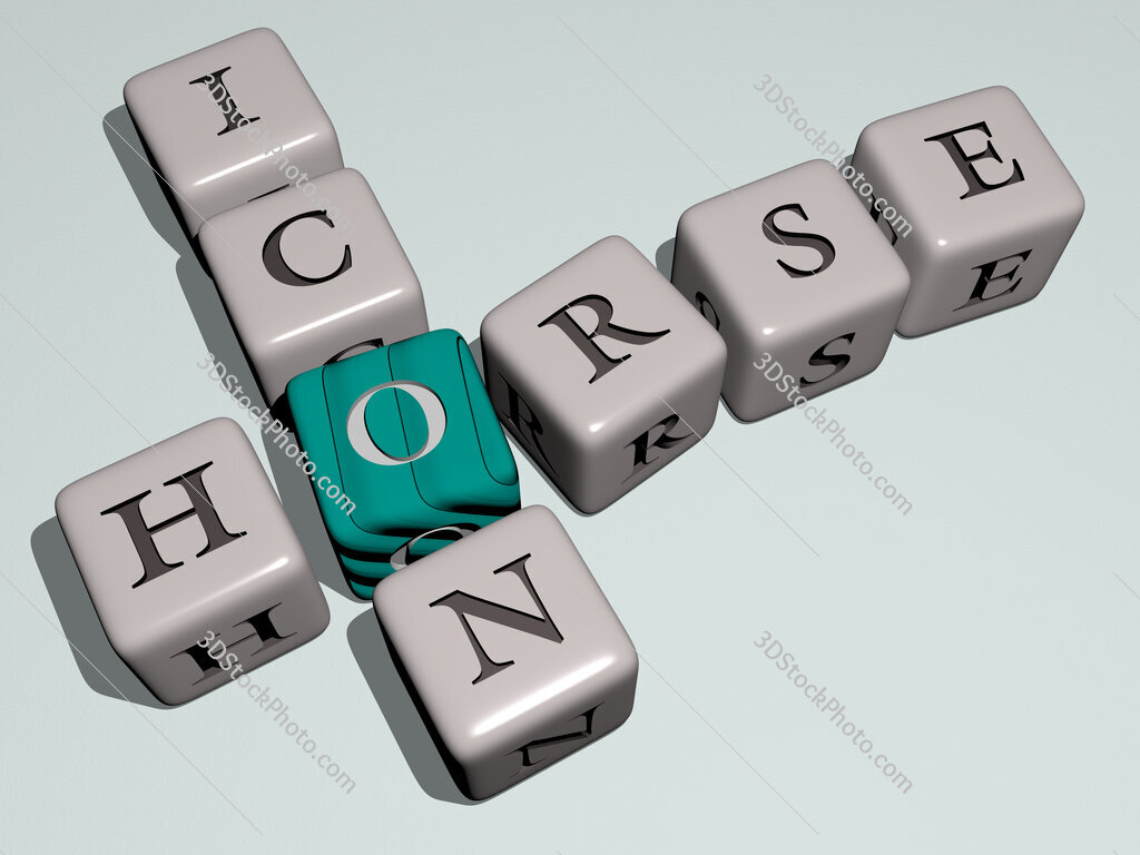 horse icon crossword by cubic dice letters