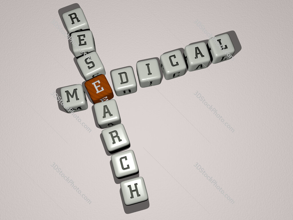 medical research crossword by cubic dice letters