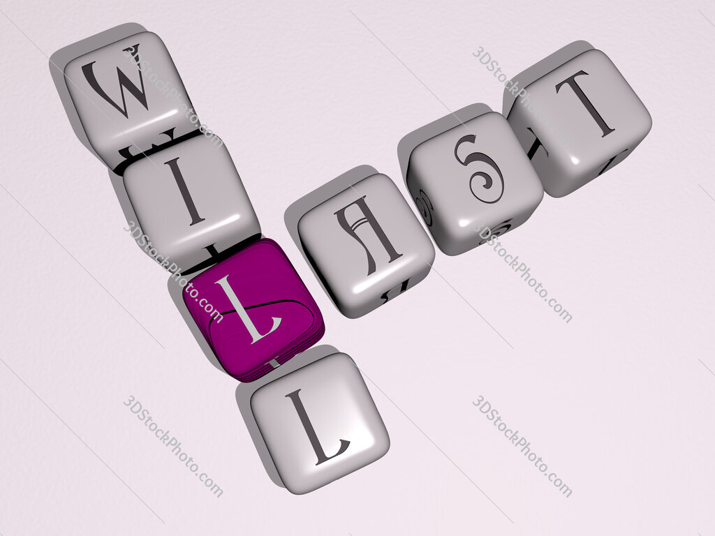 last will crossword by cubic dice letters