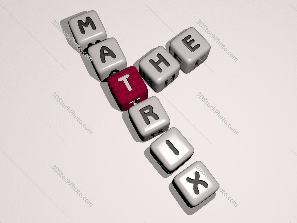 the matrix crossword by cubic dice letters