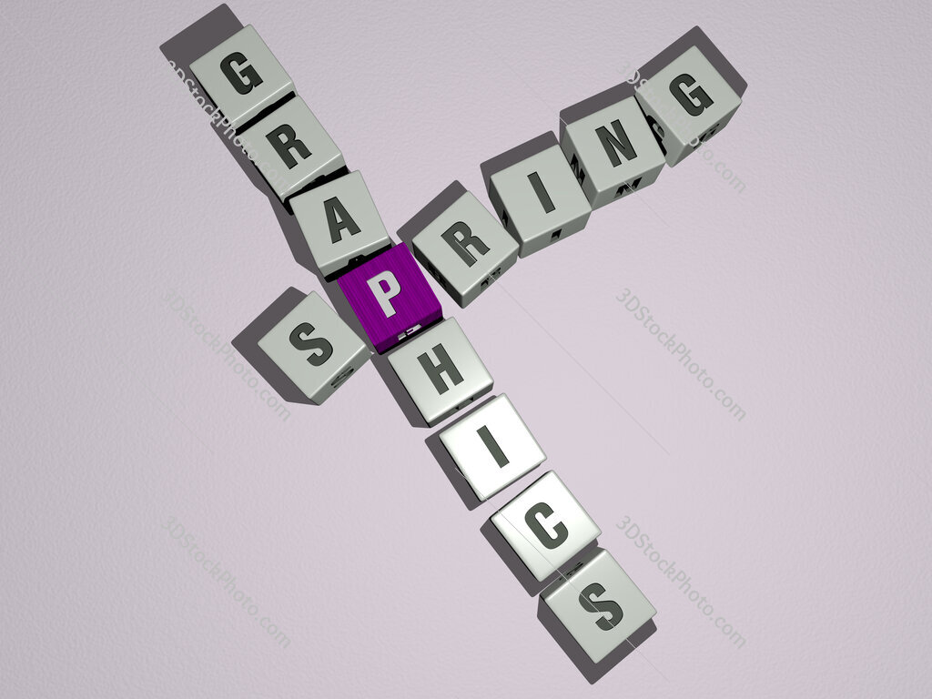 spring graphics crossword by cubic dice letters