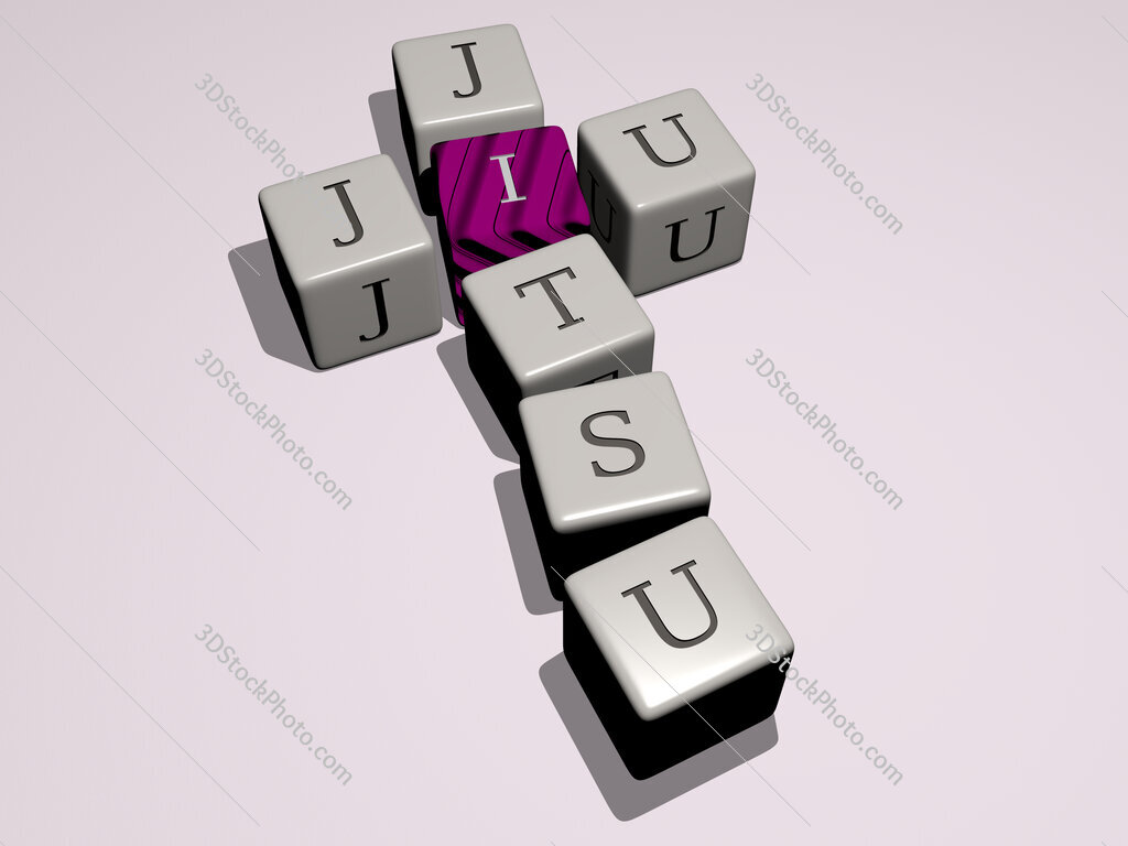 jiu jitsu crossword by cubic dice letters