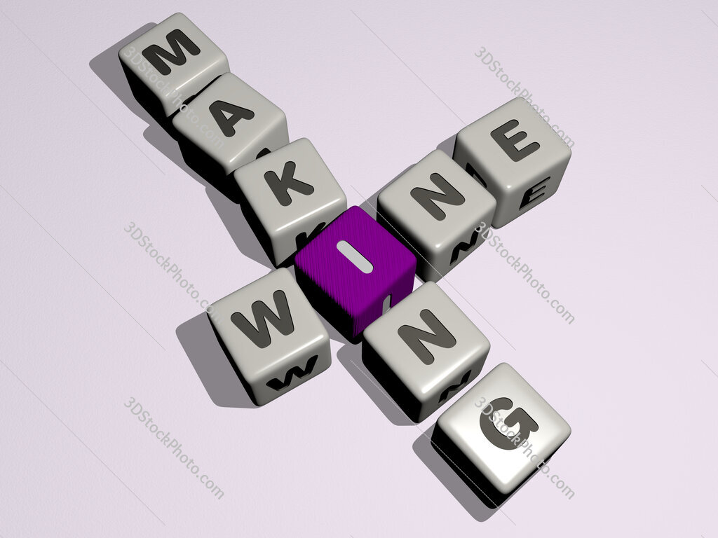 wine making crossword by cubic dice letters