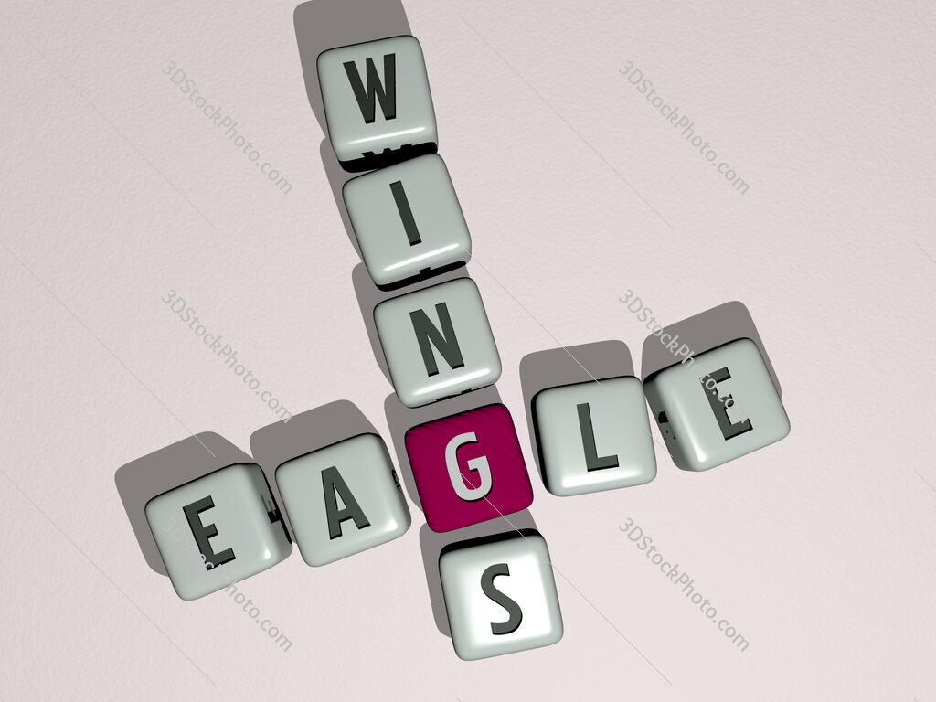 eagle wings crossword by cubic dice letters