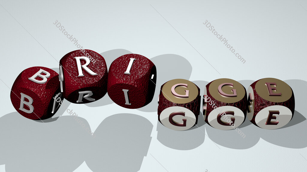 brigge text by dancing dice letters