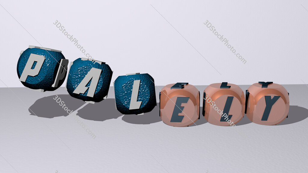 palely dancing cubic letters