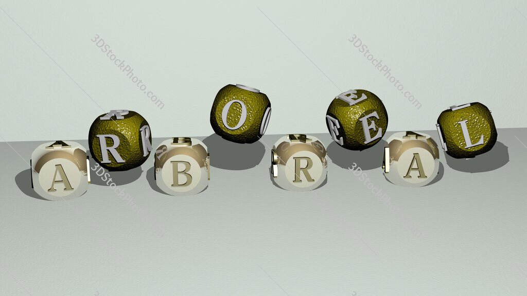 arboreal dancing cubic letters