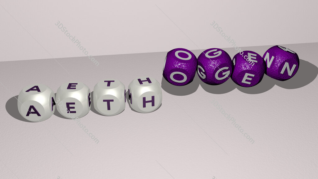 aethogen dancing cubic letters