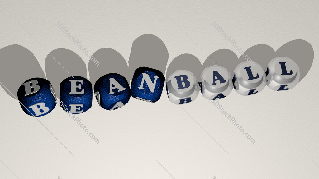 beanball dancing cubic letters