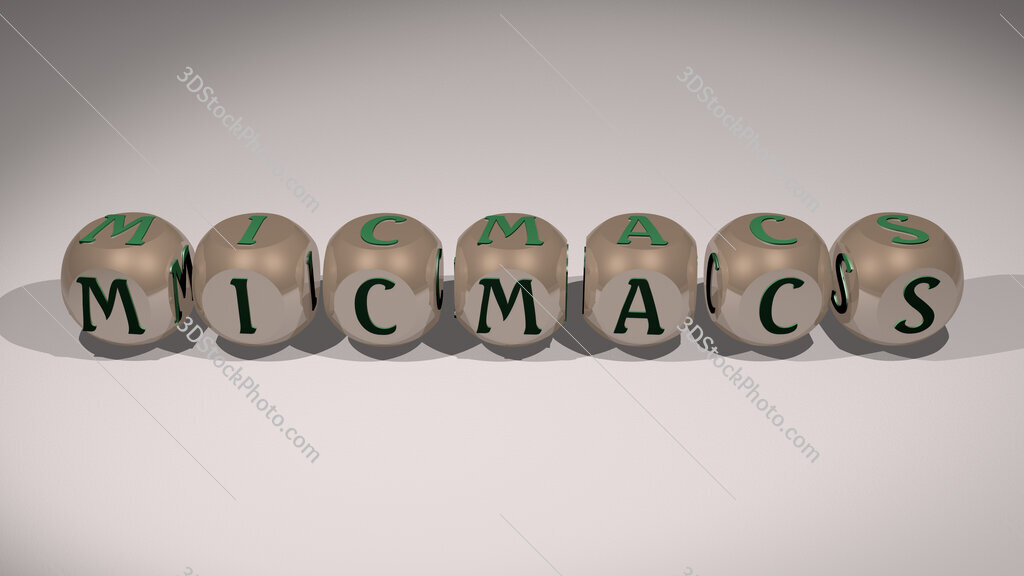 micmacs text of cubic individual letters