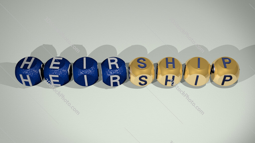 heirship text of cubic individual letters