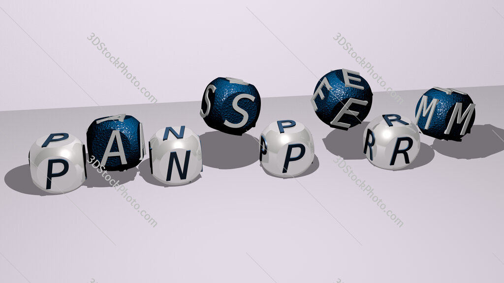 pansperm dancing cubic letters
