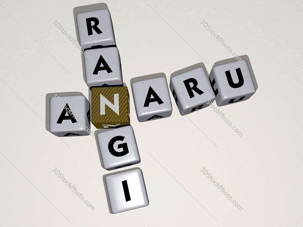 Anaru Rangi crossword by cubic dice letters