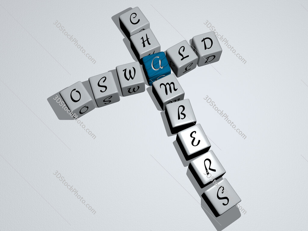 Oswald Chambers crossword by cubic dice letters