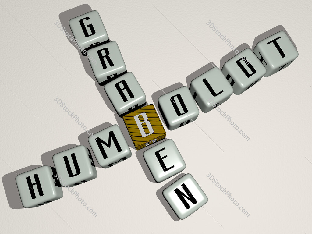 Humboldt Graben crossword by cubic dice letters