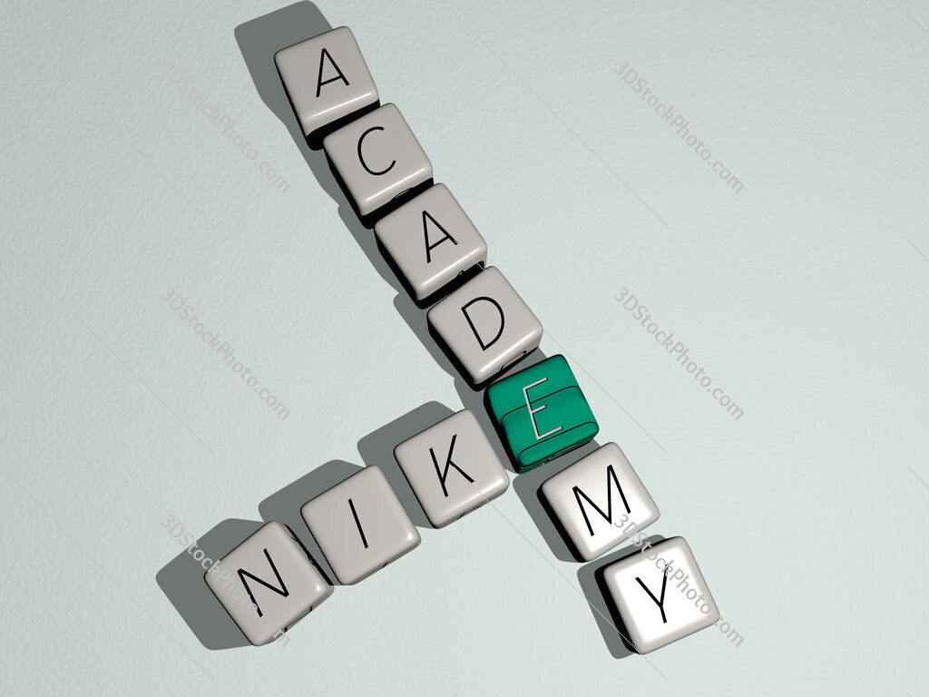 Nike Academy crossword by cubic dice letters