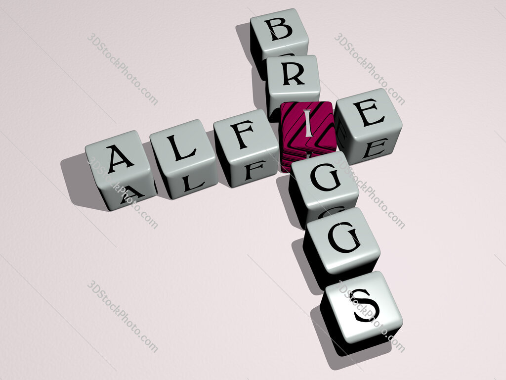 Alfie Briggs crossword by cubic dice letters