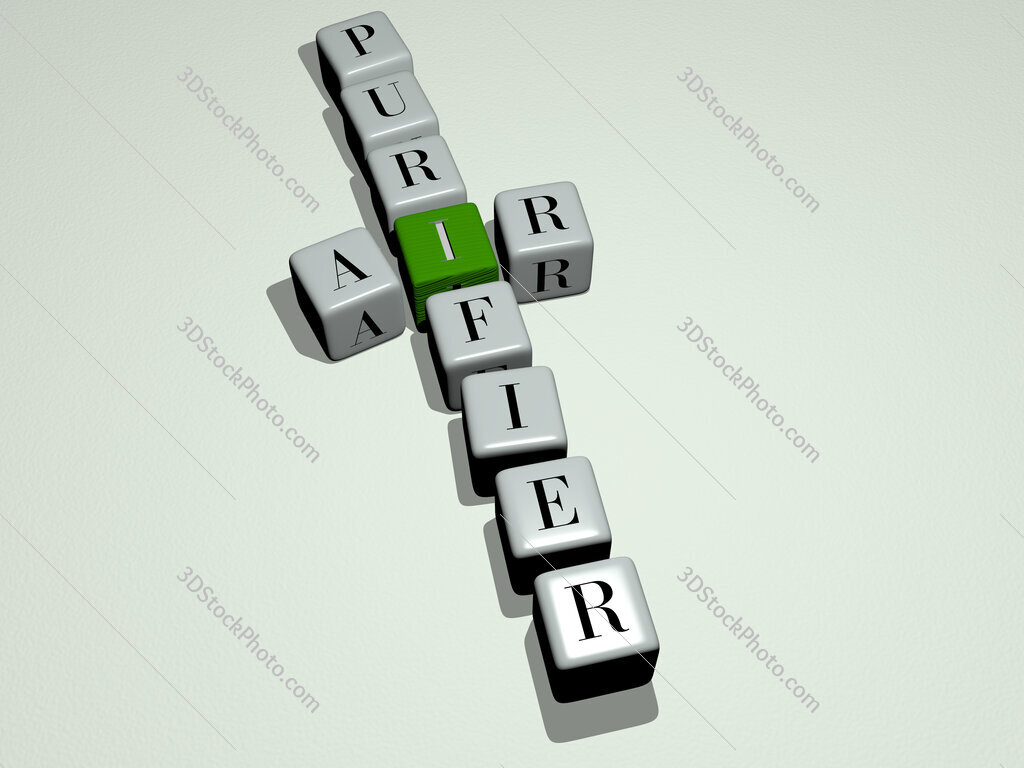 Air purifier crossword by cubic dice letters