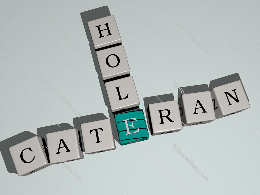 Cateran Hole crossword by cubic dice letters