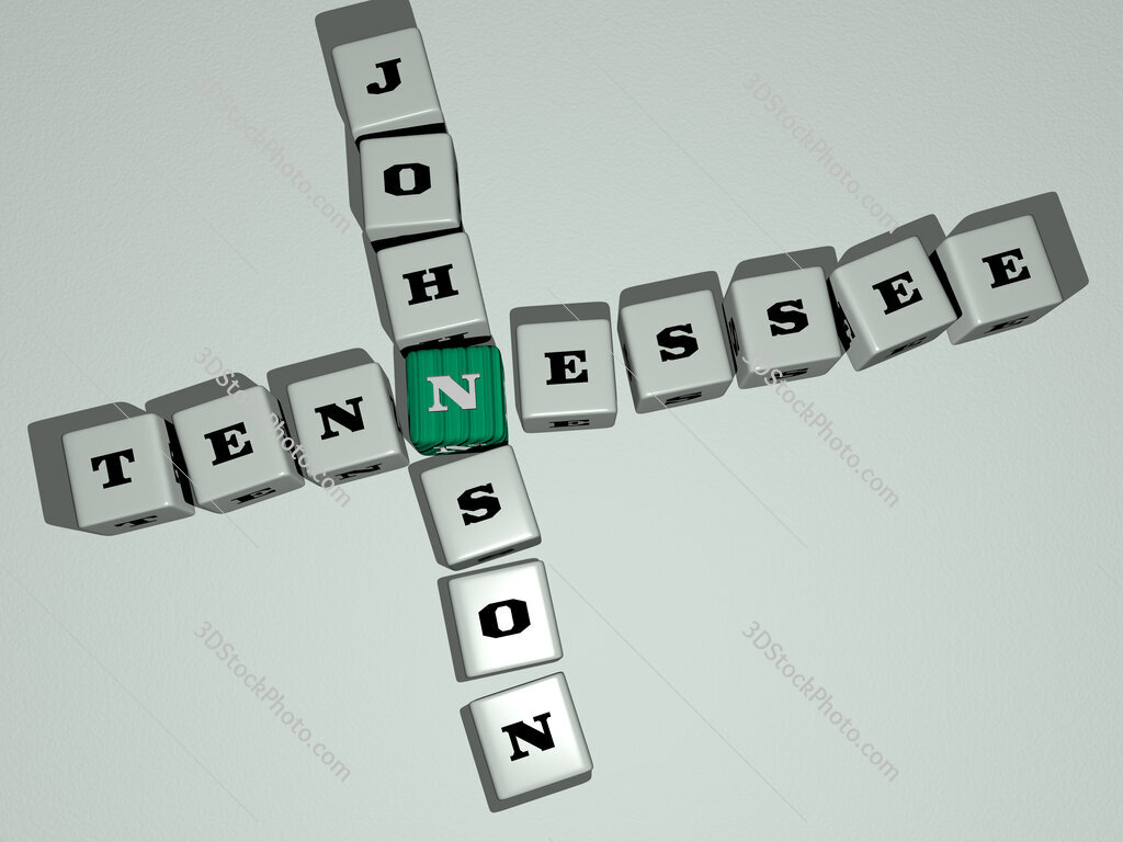 Tennessee Johnson crossword by cubic dice letters