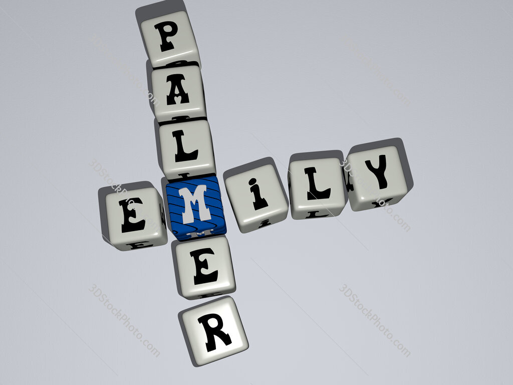 Emily Palmer crossword by cubic dice letters