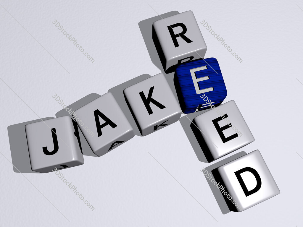 Jake Reed crossword by cubic dice letters