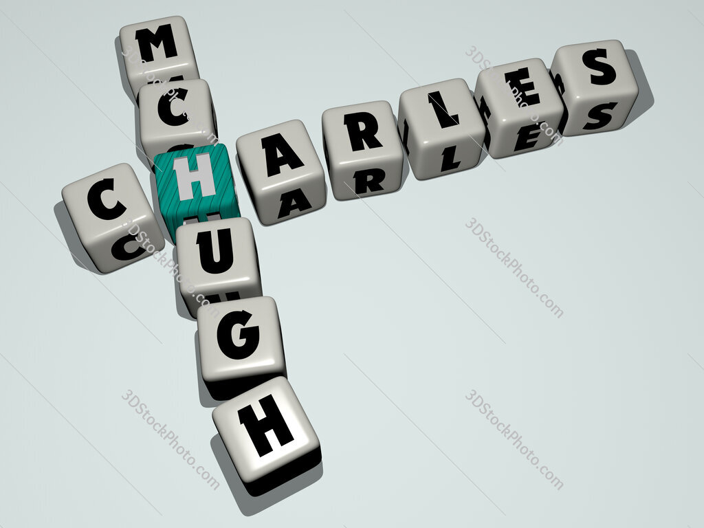 Charles McHugh crossword by cubic dice letters