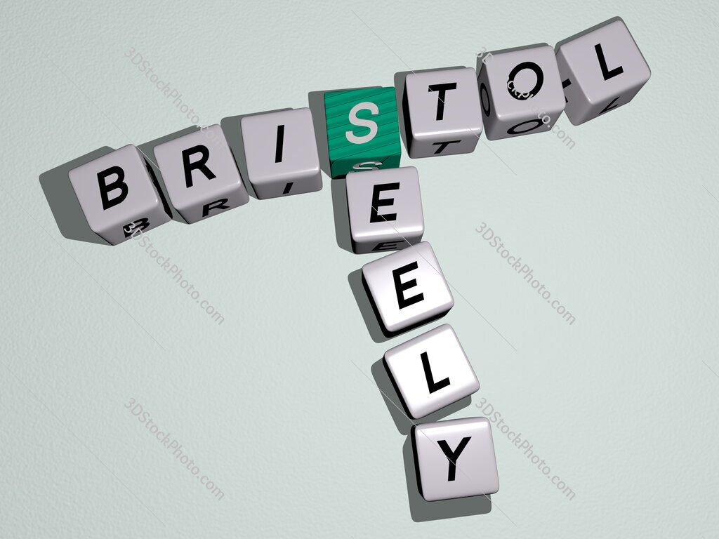 Bristol Seely crossword by cubic dice letters