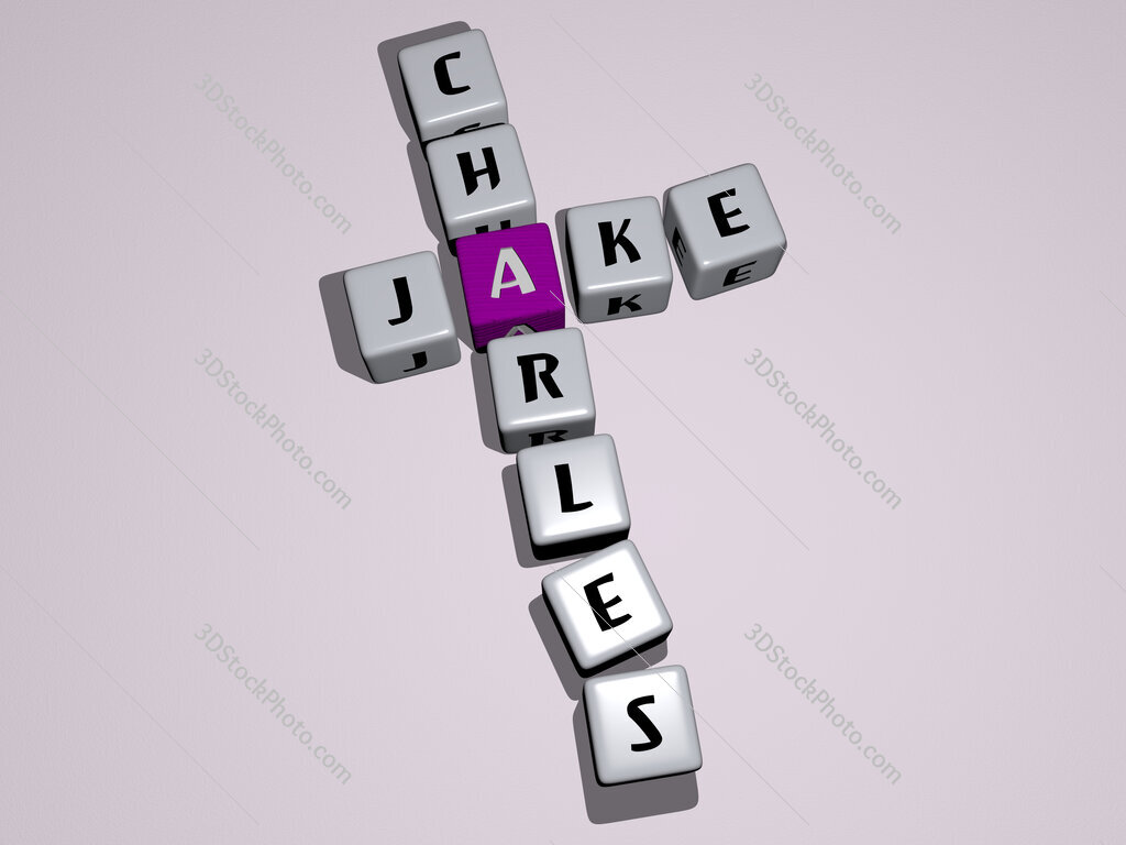 Jake Charles crossword by cubic dice letters