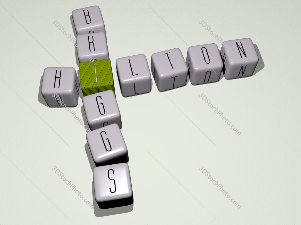 Hilton Briggs crossword by cubic dice letters