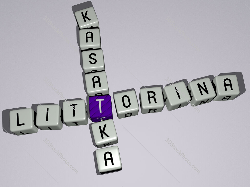 Littorina kasatka crossword by cubic dice letters