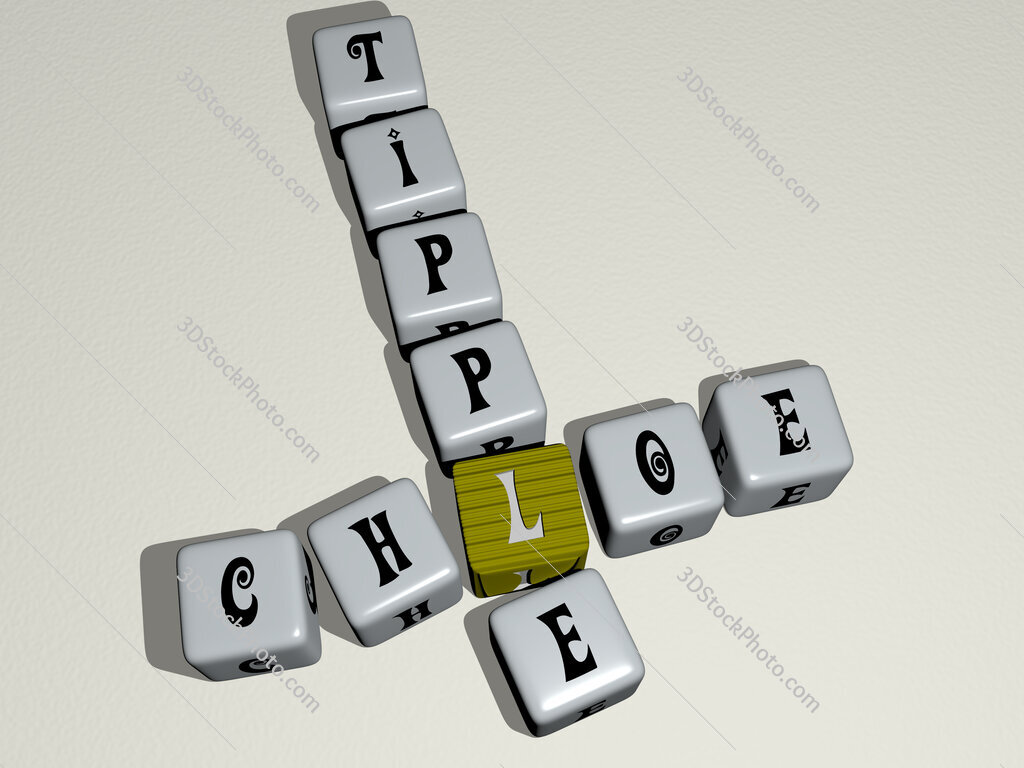 Chloe Tipple crossword by cubic dice letters