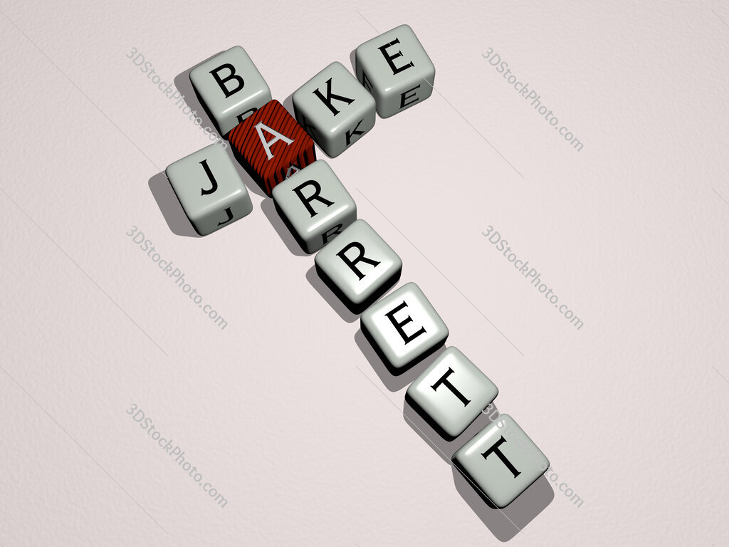 Jake Barrett crossword by cubic dice letters