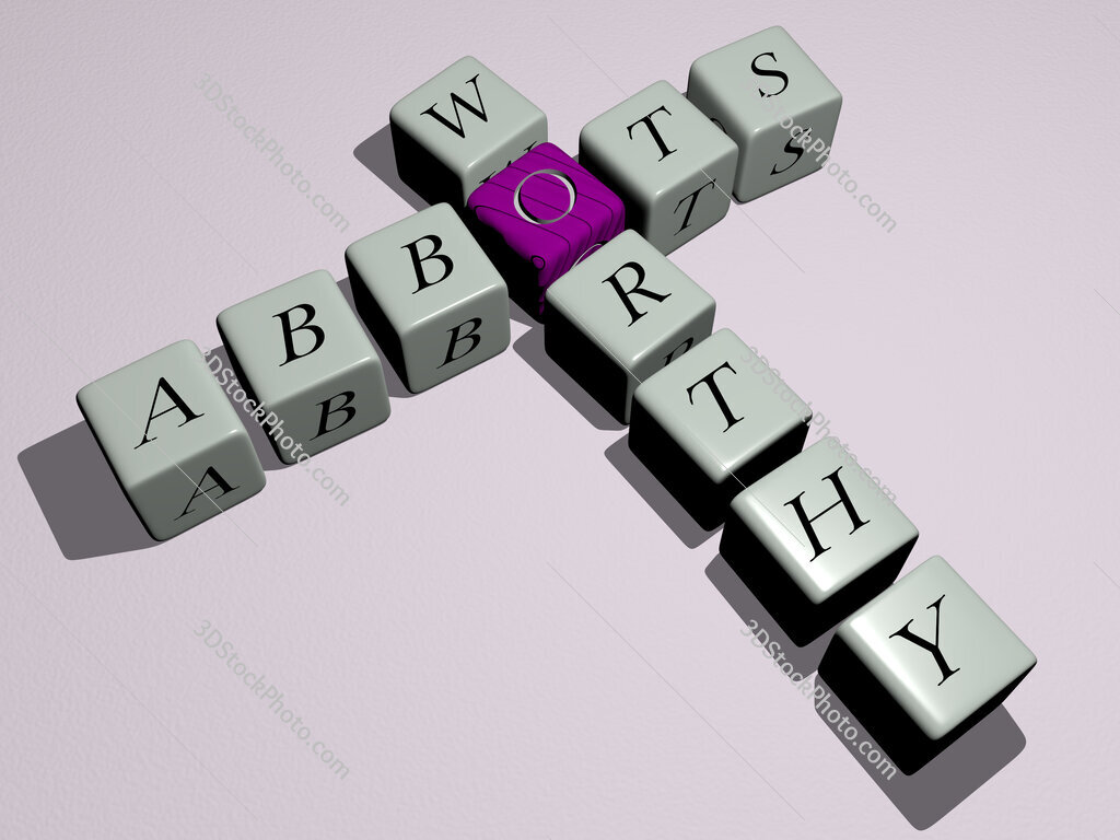 Abbots Worthy crossword by cubic dice letters