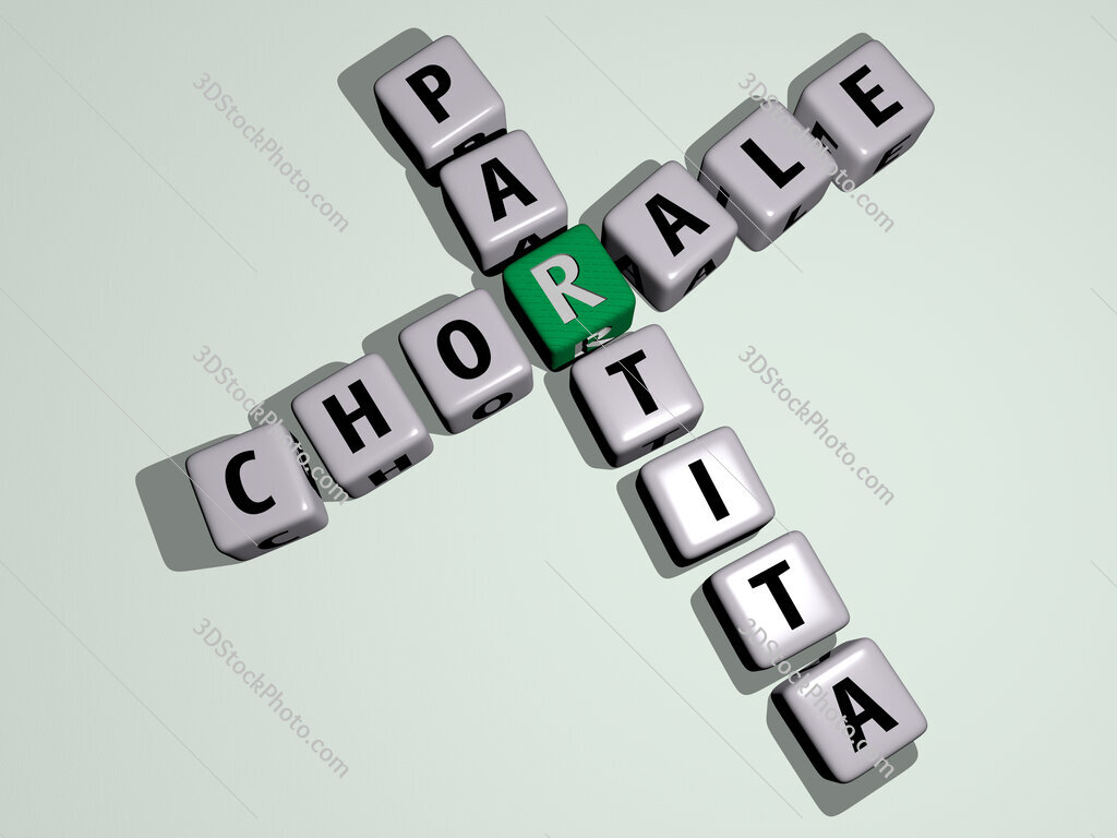Chorale partita crossword by cubic dice letters