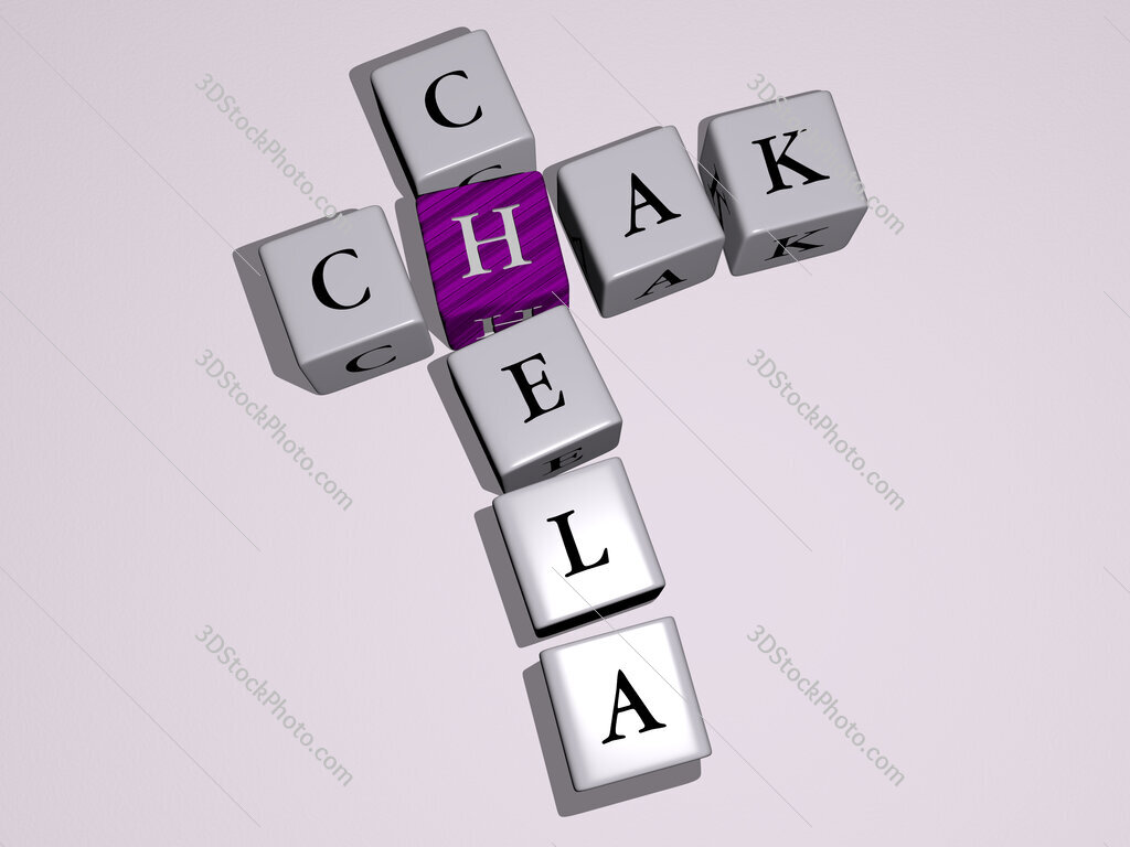 Chak Chela crossword by cubic dice letters