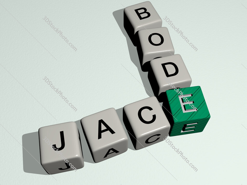 Jace Bode crossword by cubic dice letters