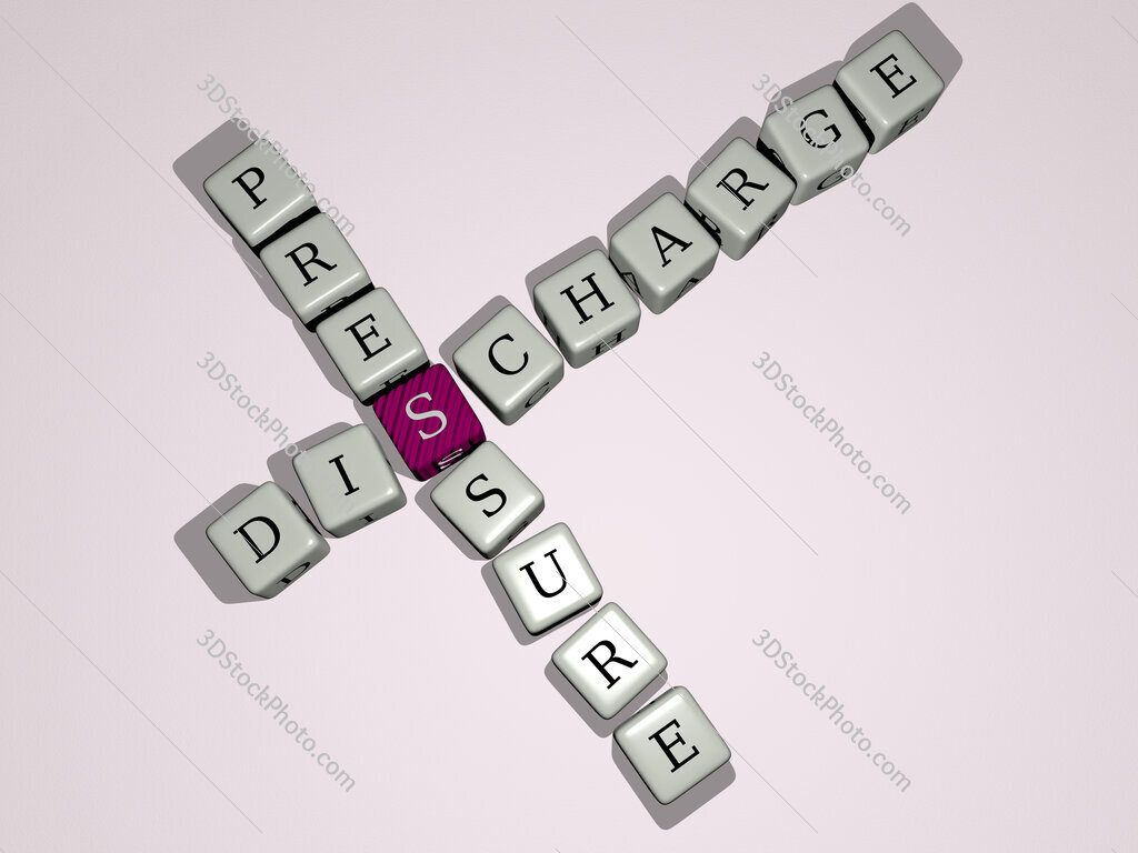 Discharge pressure crossword by cubic dice letters
