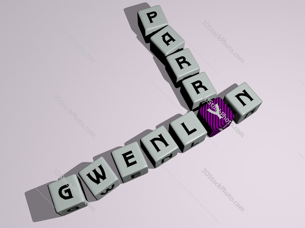 Gwenlyn Parry crossword by cubic dice letters