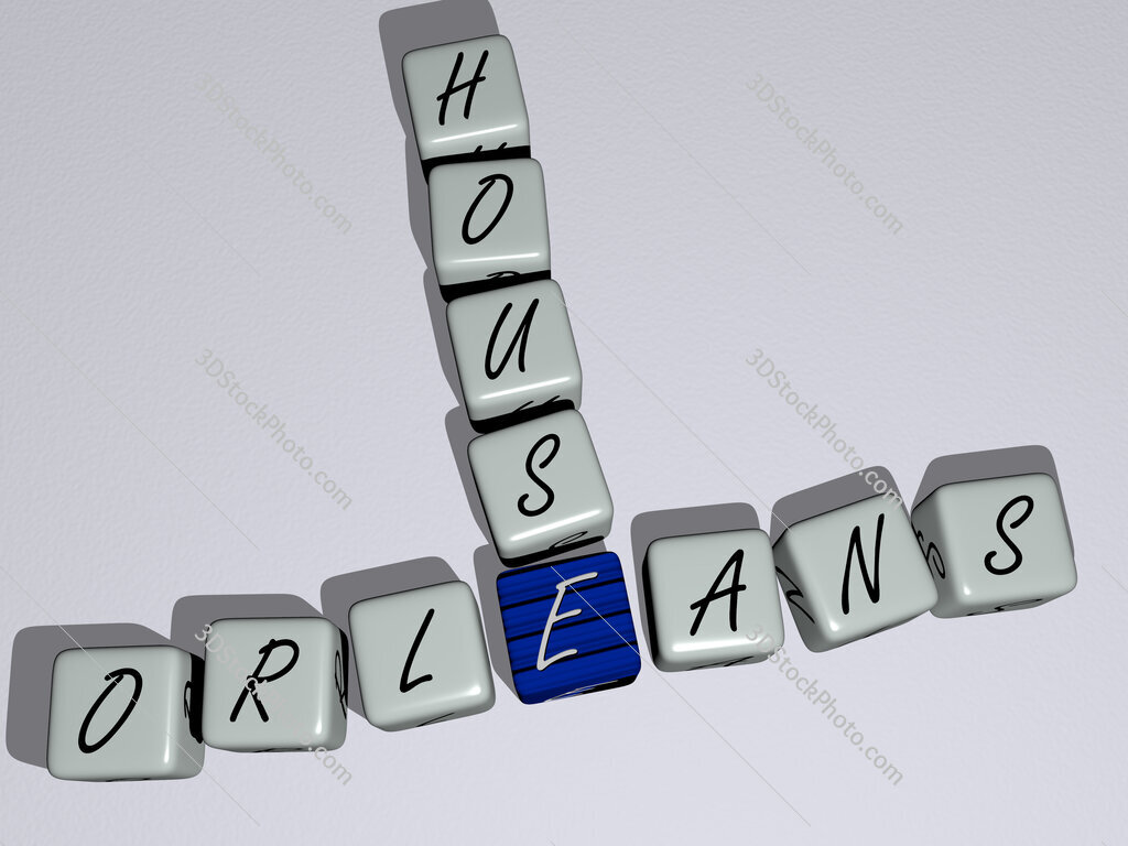 Orleans House crossword by cubic dice letters