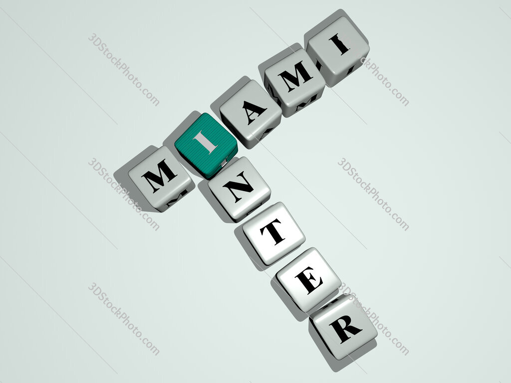 Miami inter crossword by cubic dice letters