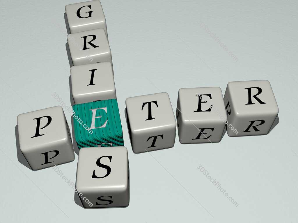 Peter Gries crossword by cubic dice letters